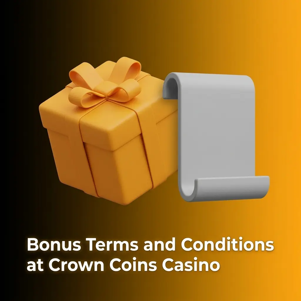 Crown Coins Casino bonus terms and conditions covering eligibility, sweepstakes rules, redemption limits, and state restrictions